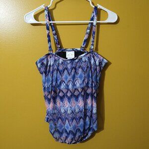 NWT Del Raya Tankini Size 10